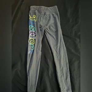Girls Justice joggers! Cute logo on side